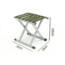 뉴타임즈11 캠핑의자 접이식걸상은 야외에서 두껍게하고 등받이의자 쪽걸상은 가정용접이의자로 걸상을 휴대한다. XT02 A18, 1개, 01 은색 그린