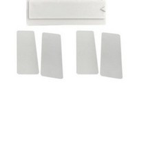못질없는 정리컨설팅 멀티 콘센트 브라켓 2p + 접착패드 4p, 4세트