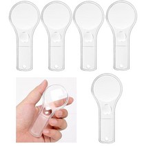 미니 돋보기 휴대용 확대경 5개입