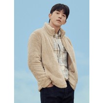 공용 에코 플러피플리스 하이넥 집업 MSC4TC3912