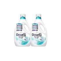 다우니 프리미엄 액체형 세탁세제 실내건조 2.8L 2개, 다우니 프리미엄 액체형 세탁세