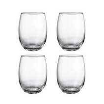 비크릴라 시라 내열 강화 유리컵 470ml, 4개