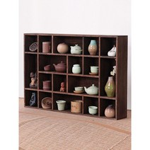 컵장식장 찻장 그릇장 다기장 컵보드 수납장 진열장, 길이86cmX깊이13cmX높이58cm