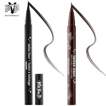캣본디 타투 아이라이너 붓펜형 블랙 브라운 0.55ml, 2. 캣본디 갈색(Brown)