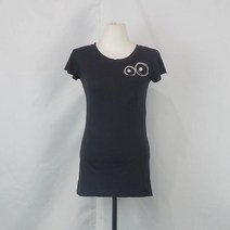 MARC JACOBS 눈일러스트 포켓반팔티 블랙 (여성 XS)