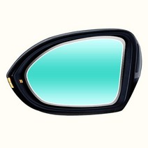 뉴스포티지 백미러 빗물발수 코팅필름 김서리방지 장마철운전, 1개, 외부 발수필름-대 30x35cm