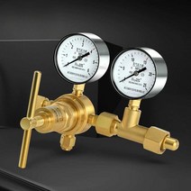 감압밸브 프레스 압력계 압력조절기 고압 스팀 워터, 표준가스 감압기 (6-25MPa)