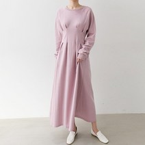 MAY 라인 다트 메이 롱 원피스 (4color)