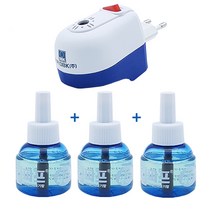 독일DBK기술 액체형모기향세트 플러그형 모기향 + 45일리필 2개, 1개