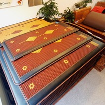 국산 참인 나노 게르마늄 매트 온열 전기 매트 찜질 돌 겨울 1인용 2인용 싱글 더블 퀸 침대 허리 찜질매트 소파 쇼파용 매트, 게르마늄 온열 전기 매트 (180x80cm)