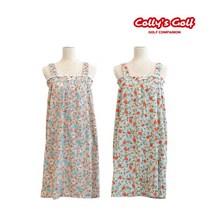 콜리스골프 여성용 실크터치 프리미엄 골프 샤워가운, 핑크, 1개