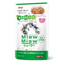 아이시아 먀우먀우 쥬시 생선믹스70gx12개(MJP-24), 70g, 생선, 색상:선택 / 사이즈:단일상품