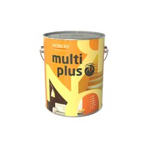 노루페인트 다용도 친환경 수성페인트 멀티플러스 3.8L 반광 벽지/방문/가구/베란다/철문, 브라운 4