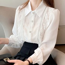 Joyce shop 오래달리기 여성 블라우스 도담 쉬폰 봄 가을