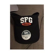 New Era 뉴에라 샌프란시스코 자이언츠 조절 가능한 바이저 모자 캡 MLB 남성 뉴 블