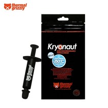 써멀 그리즐리 kryonaut 익스트림 ke cpugpu 쿨러용 써멀 페이스트 대용량 복합 냉각 실리콘 그리스 1g5.5g11g, 1g 액체 금속