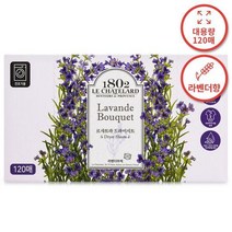 NS홈쇼핑르샤트라 건조기용 대용량 드라이시트 120매 1개2개 라벤더부케 정전기 방지 섬유케어32..., AA2 드라이시트 120매x2개