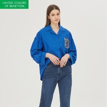 베네통 비비드 블라우스 BABL50231