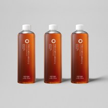 더콘 가글Q 사과향 구강청결제 500ml 3개 천연가글 구내염 입냄새 이물질제거 충치예방