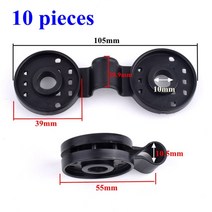 차수막 장마 자동차 비 HDPE 안티 uv 블루 8Pin 음영 그물 발코니 즙이 많은 식물 양산 야외 수영장 천막 차 창 고 태양 그늘 항해, [21] 10pcs Clips