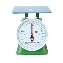 앉은뱅이저울 효성정밀 20kg 지시저울 바늘 접시 스테인레스짐판-72394EA, DD_ 본상품선택