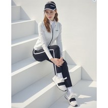 클리블랜드 벤틸레이션 썬블록 여성 자켓 (CGKWJK1051), 화이트