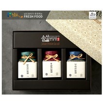 천일염선물세트 저염소금 신안 함초 홍삼 양파 소금 솔섬 천일염 3종세트, 단품
