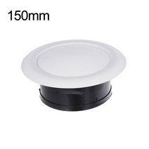 덕트 환기구 환풍기 75100125150200mm 에어 벤트 그릴 원형 실내 환기 커버, 씨 150mm