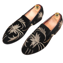 도오빠 남성 정장구두 페니 로퍼 단화 슬립온 옥스포드 에스파듀 오페라 펌프 키높이 스웨이드 벨벳 골드 자수 스티치 플라워 페이즐리 가을 여름 사계절 키높이로퍼 키높이구두 남자 신발