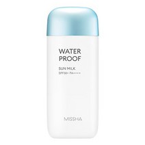 미샤 올 어라운드 세이프 블록 워터프루프 선 밀크 SPF50+ PA++++, 70ml, 6개