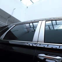 JS automotive 현대 팰리세이드 차량전용 메탈크롬 B필러 튜닝커버 몰딩스티커 자동차 실외 인테리어 용품, 팰리세이드 메탈크롬 B필러몰딩