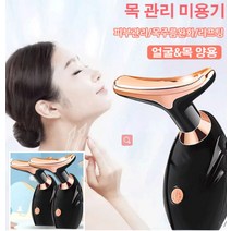 1+1 POZEAL초음파 리프트업 미용기스킨케어/목주름 완화/리프팅&넥케어 피부탄력관리 초음파 미용기기 돌고래 생물 설계 160°피트, 미경의, 1개