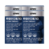 GNM자연의품격 루테인 오메가3 30캡슐 4박스