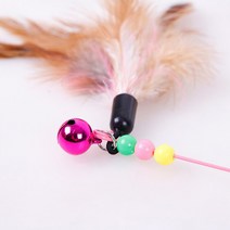 방울 고양이 낚시대 갈대 윙윙 깃털 월척 캣 낚시 줄 놀이 기구 털 피싱 토이 장난감 소리나는 낚싯대