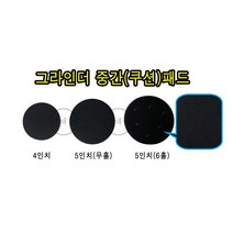 다이나코리아 중간패드, 5인치(125mm 무홀)