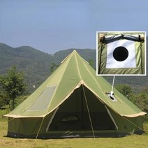 투명비닐텐트 돔하우스 돔글램핑 옥스포드 벨 텐트 옥상 스토브 잭 방수 4 시즌 유르트 벽 가족 캠핑 글, 08 400x400x250cm