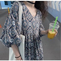 여름원피스 휴양지 빅사이즈 해외 롱 맥시 캐주얼