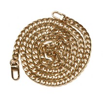 10MM 외줄 각체인 120CM - 골드, 단품
