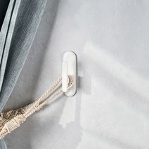 무타공마켓 커튼끈 고정 다용도 걸이