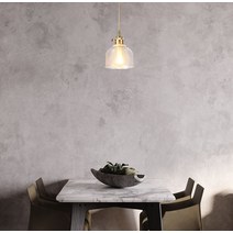 웁살라 식탁등 펜던트 크리스탈 포인트 조명, LED에디슨 G80(롱)