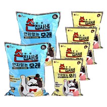 손집사네 먼지없는 벤토나이트 고양이 모래 오리지널 4L 8L, 4개