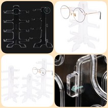 조립식 투명 안경 거치대 약국진열대 디스플레이진열대, 5단