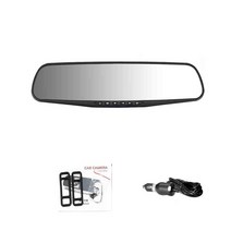 룸미러블랙박스 후방카메라 가성비 2채널 ADDKEY-풀 HD 1080P 자동차 Dvr 카메라 4.5 인치 백미러 대시 디, 01 without rear camera_02 16G