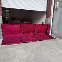 차수판설치 차수벽 물막이 차수벽 편리, 빨간색