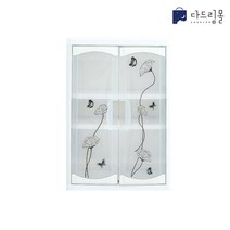 인테리어 욕실장 욕실선반 화장실 욕실수납장 나비600, 1개