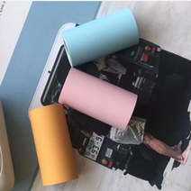 산업용라벨프린터 휴대용 미니 옷 네임 자수 스티커 라벨 프린터 라벨기 paperang p2 pocket mini 58mm 블루투스 사진 무선 연결 hd Thermal label, 컬러 스티키 b 3r