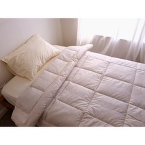 베이지 스트라이프 간절기 차렵이불 단품 S/SS D/Q겸용