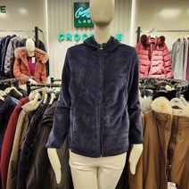 크로커다일레이디 부드럽고 따뜻한 감촉 샤트렌 후드집업 플리스 폴라폴리스 점퍼 뉴코아 인천점