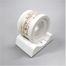 천운패키지 식품포장테이프 1묶음*5개, 40MM(화이트), 1개