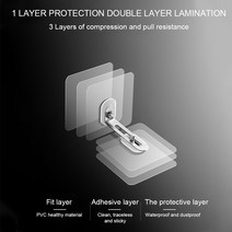 미니책장 고정 장치 셀프 접착 안전 팁 방지 미니 교정 가정용 가구 벽 앵커 책장 이동식 드레서 드릴 없음, 01 A